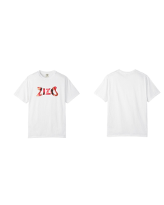 White Liquid ZIZO Logo T-Shirt