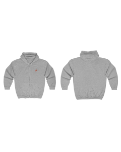 Grey ZIZO Zip Up Hoodie