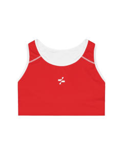 Red ZIZO Sports Bra