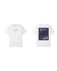 Graphic ZIZO T-Shirt - White (Coins)