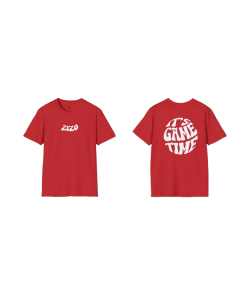Red "It's Game Time" ZIZO T-Shirt 