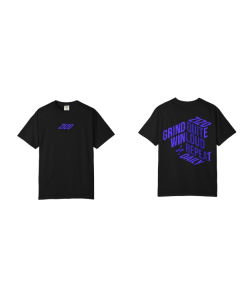 Black ZIZO Word Art T-Shirt