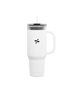 White ZIZO Travel Mug