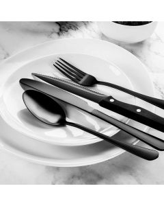 Matte-Black-Silverware-Set